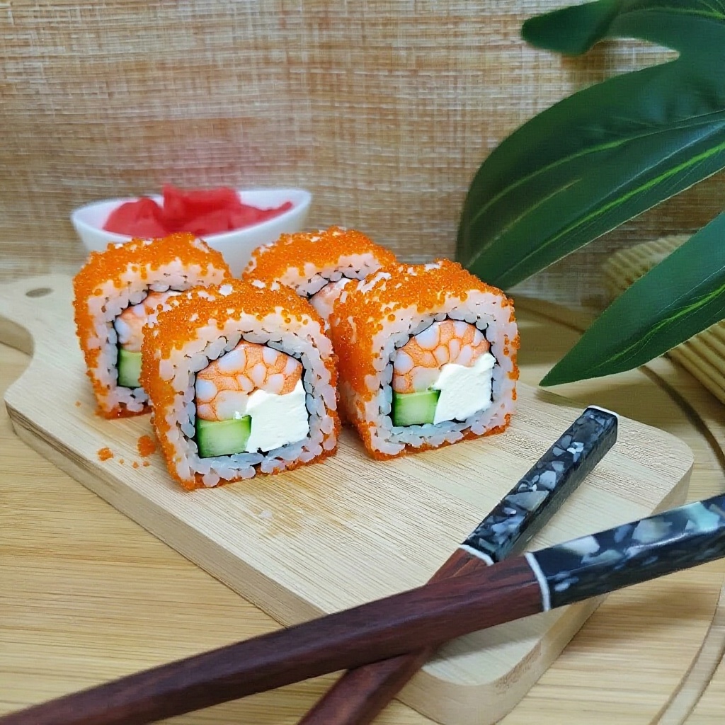 Калифорния с креветкой — Роллы Sushi Express